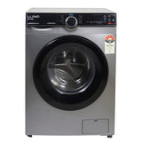 Lloyd 8.0 kg Fully Automatic Front Load Washing Machine (GLWMF80DK1, Dark Inox)