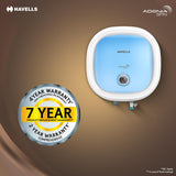 Havells Adonia Spin 15 Litre Storage Water Heater(Geyser)| Temperature Sensing LED Knob| Glass Coated Anti Rust Tank| Warranty:7 Year on Tank