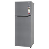LG 288 L 2 Star Smart Inverter Frost-Free Double Door Refrigerator (GL-S322SPZY, Shiny Steel, Convertible &amp; Multi Airflow Cooling)