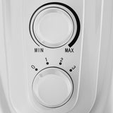 Usha 3809F PTC 2000 Watts Oil Filled Radiator Room Heater (White)