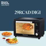 Morphy Richards Digital Otg Oven For Kitchen|29 Litre Oven Toaster Griller W/ 13 Preset Menu|Rotisserie,Convection W/In-Built Air-Fryer &amp; Dehydrator Function|2-Yr Warranty By Brand|Deep Blue-2000 W