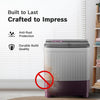 Bosch 8 kg 5 Star Semi-Automatic Top Loading Washing Machine (2025 Model, WJP802V0IN, 3 Wash Programs, Anti-Rust Body, 1300 RPM Spin Speed, Wine, 2 Years Comprehensive Warranty) Visit the Bosch Store