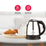 Singer Cutie DX 1500 Stainless Steel Electric Kettle, 1500 Watts