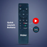 Haier 32 Inch, HD Ready, HDR10, Bezel-Less Linux Smart LED TV with Dolby Audio & Screen Mirroring – LE32A7