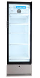Blue Star SC375F 375 Litres Single Door Visi Cooler | Ventilated Cooling | LED Lighting | Adjustable Shelves | White