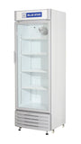 Blue Star VC400A 385L Single Door Visi Cooler with Toughened Glass Door, Adjustable Shelves, LED Lighting & R600a Refrigerant, White