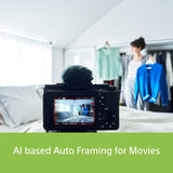 Sony Alpha ZV-E1 Full-Frame Interchangeable-Lens Mirrorless vlog Camera (Body Only)| Made for Creators | 12.1 MP | Artificial Intelligence Based Autofocus | 4K 120p Recording – Black