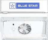 Blue Star VC400A 385L Single Door Visi Cooler with Toughened Glass Door, Adjustable Shelves, LED Lighting & R600a Refrigerant, White