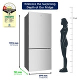 Electrolux 453L Frost Free Inverter Double Door Refrigerator, Bottom Freezer, TasteLockAuto &amp; TasteGuard Technology, Stainless Steel, UltimateTaste 500, EBE4502C-S Visit the Electrolux Store