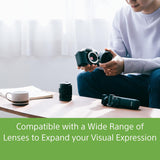 Sony Alpha ZV-E10K (Previously ZV-E10L) with Upgraded SELP1650 (Ver 2) Power Zoom Lens | 24.2 MP Interchangeable-Lens Mirrorless vlog Camera, Made for Creators |APS-C Sensor 4K Movie Recording-Black