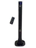Russell Hobbs RTF4800 Tower Fan with Remote &amp; LED Display | 48" Body, 3-Speed Settings, 12-Hour Timer, Fresh Air Ionizer, Quiet DC Motor, 60W | High Air Delivery | Black