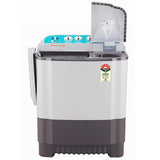 LG 6 Kg 5 Star Anti Rust Semi-Automatic Top Loading Washing Machine (P6001RGZ, Roller Jet Pulsator, Collar Scrubber, Dark Grey)
