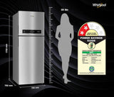 Whirlpool 431 L 2 Star IntelliFresh Convertible Inverter Frost Free Double Door Refrigerator (IF INV CNV 480 ALPHA STEEL-Z, 2S)