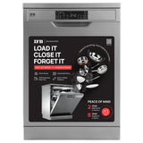 IFB 12 Place Settings Hot water wash Free Standing Dishwasher (Neptune VX1, Graphite Grey, In Built Heater with Hygienic Steam Drying, Perfect for Indian Utensils)