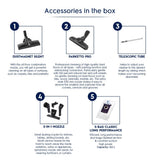 Electrolux Silent Performer Canister Vacuum Cleaner for Home, 2000 W, Combination Crevice Dust Pro Nozzle, 16A Plug, Power Pro System, Ergo Shock Bumper Technology, Chilli Red, ZSP2320T