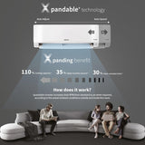 Hitachi 1.5 Ton 3 Star Xpandable+ Inverter Split AC (100% Copper, 4-Way Swing, ice Clean, Dust Filter, 3400SXL RAS.D318PCCIBS, White)