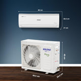 Voltas CAE 1 ton 3 star,New star rated, inverter Split AC | 4-IN-1 Adjustable mode| High ambient Cooling-cools even at 52°C | Anti dust filter with Anti-microbial coating |Copper Coil |Whitec  123V