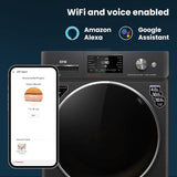 IFB 11 Kg 5 Star with DeepClean® Technology, AI Powered, WiFi, Fully Automatic Front Load Washing Machine (EXECUTIVE PLUS BXN 1114KH, PowerSteam®, 9 Swirl, Steam Refresh, Eco Inverter, Black VCM)