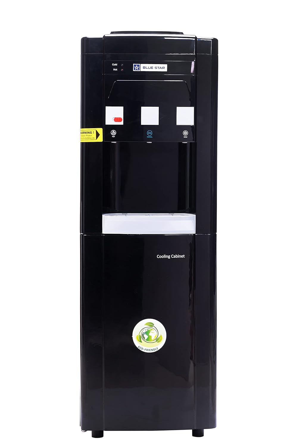 Blue Star Water Dispenser with Refrigerator - Black Color,14 Litre (Open Box / Without Box)