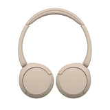 Sony WH-CH520 Wireless Bluetooth Headphones on Ear with Mic, Up to 50Hrs Battery, Quick Charge, DSEE Upscale, Multipoint Connectivity, Voice Assistant, Customized EQ-Beige. (Open Box)