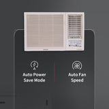 Hitachi 1.5 Ton 5 Star, New star rated, Window Inverter AC (Copper, Filter Clean Indicator, RAW518HIEO, White)