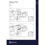 Electrolux 72L 60cm Built-In Oven with 5 Functions, UltimateTaste 500, Glass, Black, KOIGH00KA2