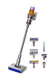 Dyson V12s Detect Slim Submarine Wet & Dry Cordless Vacuum Cleaner, 150AW Suction, Fluffy Optic, LCD Display