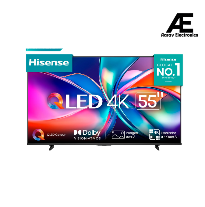 Hisense 164 cm (65 inches) A6Q Series 4K Ultra HD Smart LED TV 65A6Q (Black)