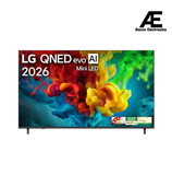 LG QNED82BXA 65 Inch QNED evo AI Mini LED 4K Smart TV (2026), 144Hz VRR, Dolby Vision, webOS 26