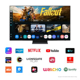 Samsung 209 cm (83 inches) 4K Ultra HD Smart OLED TV QA83S90FAEXXL (Graphite Black)