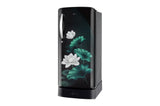 LG 185 L Single Door Refrigerator with Base Stand Drawer, Smart Inverter Compressor, Direct Cool, Emerald Lotus, 5 Star,(GLD1956ZAEL)