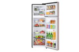 LG 272L Double Door Refrigerator, Convertible, Smart Diagnosis™, Clay Pink Finish, 2 Star GL-S312SCPY