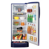 LG 224L Single Door Refrigerator, Smart Inverter Compressor with Base Stand Drawer, Blue Marvel, 5 Star GL-D241ABMU