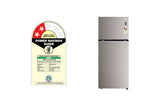 LG 380L Double Door Refrigerator, Smart Diagnosis™, MOIST ‘N’ FRESH, Urban Steel Finish, 2 Star GL-S412SUSY