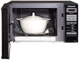 Panasonic 20L Solo Microwave Oven (NN-ST266BFDG, Black, 51 Auto Menus)