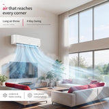 Hitachi 1.5 Ton 3 Star, New Star rated, Inverter Split AC(Copper, Smart View Display, 4 Way Swing,RAS.D318PCD3BT1, White)