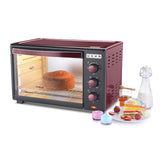 USHA 25 Liters (OTGW 25RC) Oven Toaster Grill (Wine &amp; Matte Black), Medium (OTGW25RC)