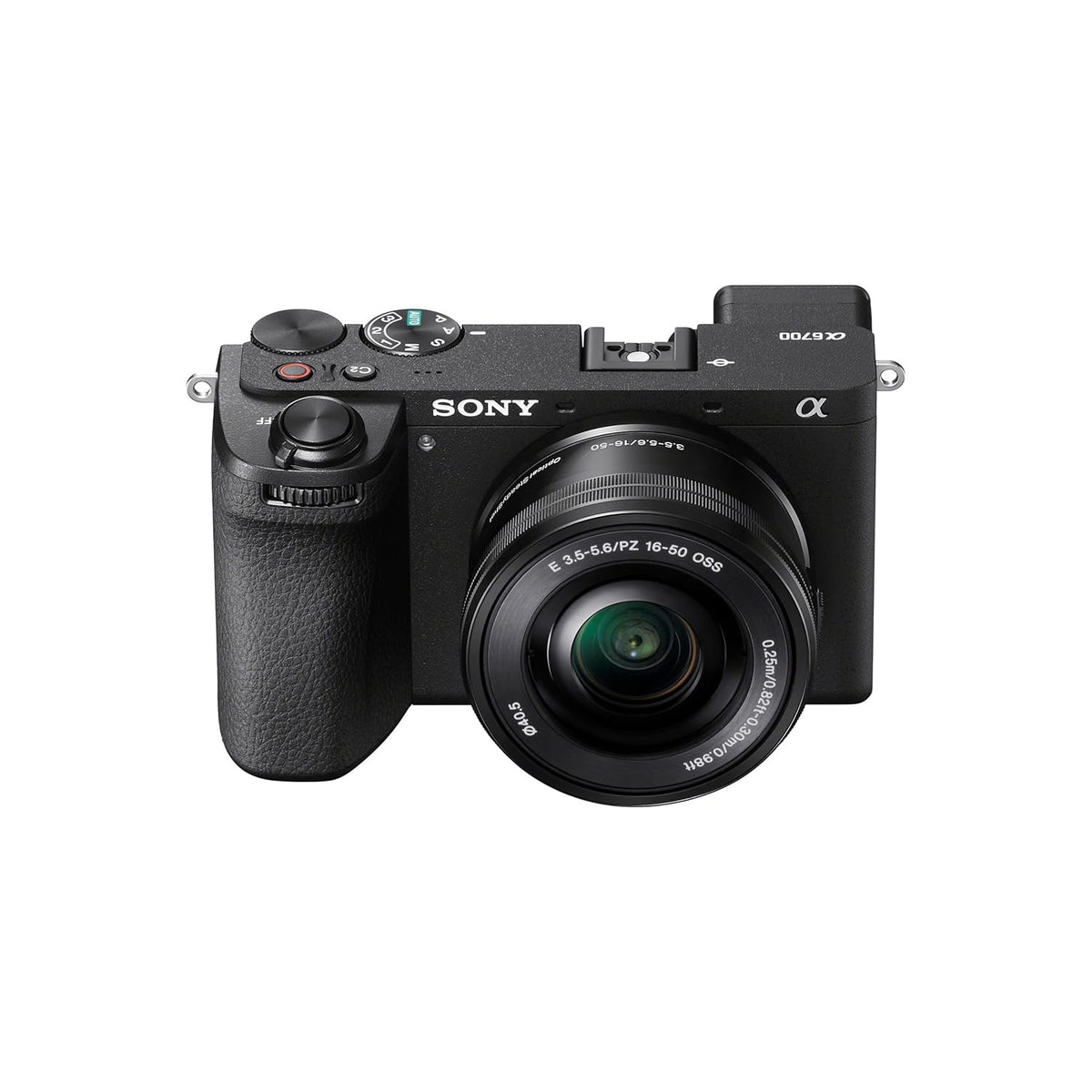 Sony Alpha ILCE-6700L APS-C Interchangeable-Lens Mirrorless Camera (Body + 16-50 mm Power Zoom Lens) | Made for Creators | 26.0 MP | Artificial Intelligence Based Autofocus | 4K 60p Recording - Black
