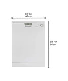 IFB Neptune FX Fully Dishwasher (12 Place Settings, White)