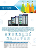 Voltas VC220 Visi Cooler Single Door, 220 Liters, Black