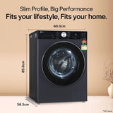 LG FX1412A5ED 12 Kg 5 Star AI DD Fully Automatic Front Load Washing Machine with Steam Wash, TurboWash™ 360°, EzDispense™, Wi-Fi & Essence Graphite (2026 Model)