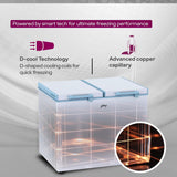 Godrej 302 L 3 Star Convertible Deep Freezer, Double Door Chest Freezer with Pentacool+ Cooling, D-Cool Technology & 5 Years Warranty (DH ESNCH 330C 2HCLP RW)
