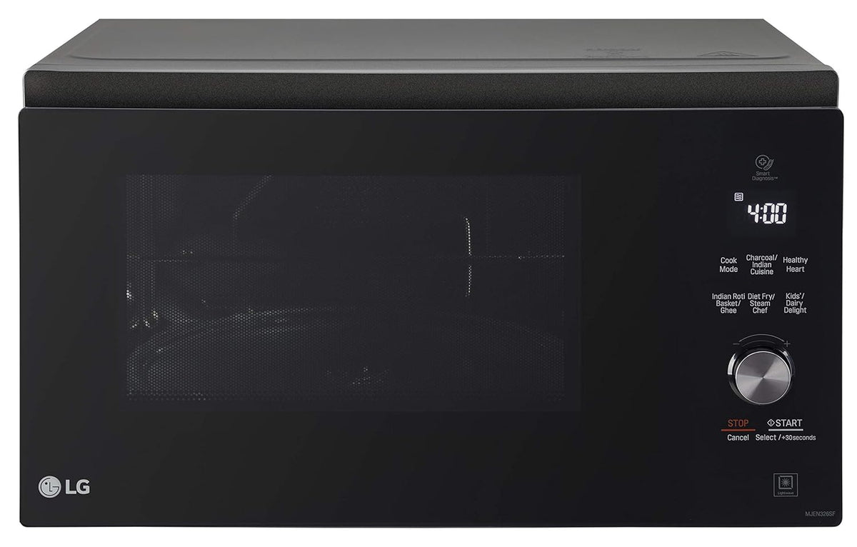 LG 32 L Charcoal Convection Microwave Oven (MJEN326SF, Black)