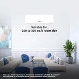 O General ASGG24CPWA-B 2 Ton 3 Star Inverter Split Air Conditioner with Hyper Tropical Twin Rotary Compressor, 4-Way Swing, 15m Long Airflow & Copper Condenser (2026 Model)