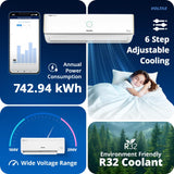 Voltas 1.5 Ton 4 Star PureAir Inverter Split AC with 6-in-1 Adjustable Mode, 4 Way Swing, Anti-Dust Filter, Copper Condenser & R32 Refrigerant, Verdant Exotica (S) – 185 V VERDANT EXOTICA(S)
