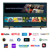 Samsung 55 Inch Crystal UHD 4K Smart TV 55BU8000, HDR10+, Motion Xcelerator, Smart TV (Open box / Without box)