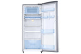 Samsung 183 L, 3 Star, Digital Inverter, Direct-Cool Single Door Refrigerator (RR20H2723S8/NL, Silver, Elegant Inox, Single Touch Defrost, 2026 Model)
