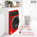IFB 7 Kg 5 Star Front Load Washing Machine 2X Power Steam (ELITE ZRS 7012, Red, In-built Heater, 4 years Comprehensive Warranty)