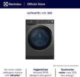 Electrolux 9/6 KG Washer Dryer, 1200 RPM, EcoInverter BLDC Motor, Fully Automatic Front Load Combo Washing Machine, 15 Programs - UltraMix, AddClothes, Delay Timer, Child Lock, EWW9024P5SB
