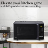 LG 28 L Convection Microwave Oven (MC2846BV, Black, Health Plus Menu, Indian Cuisine, Tandoor Se, Steam Clean &amp; Stainless Steel Cavity)